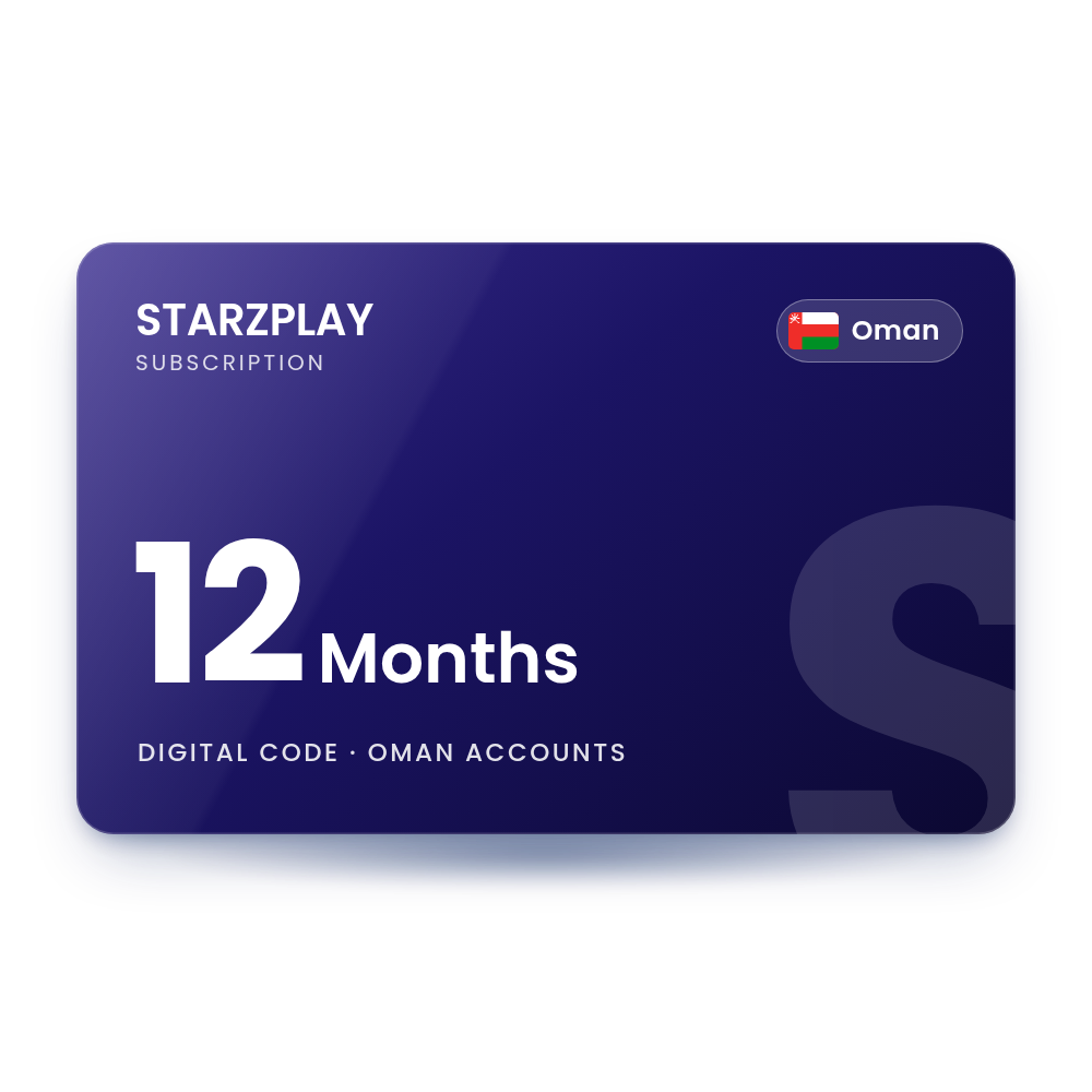 STARZPLAY 12 Months (Oman)