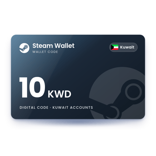 Steam Wallet 10 KWD - Kuwait Store