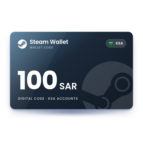 Steam Wallet 100 SAR - KSA Store