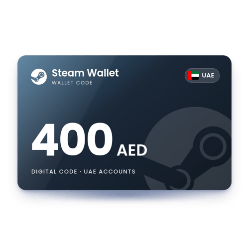 Steam Wallet 400 AED - UAE Store