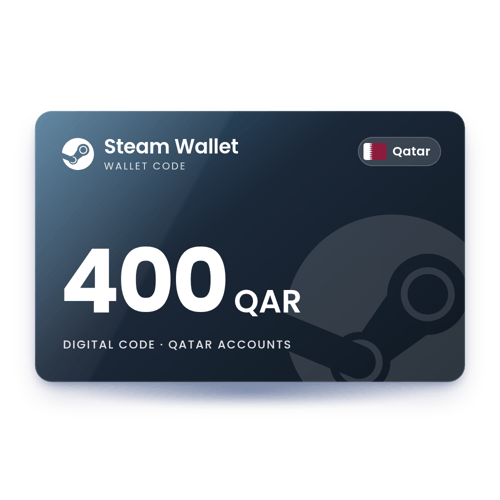 Steam Wallet 400 QAR - Qatar Store