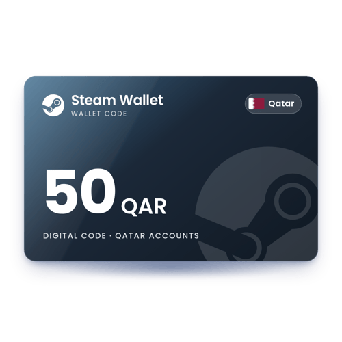 Steam Wallet 50 QAR - Qatar Store