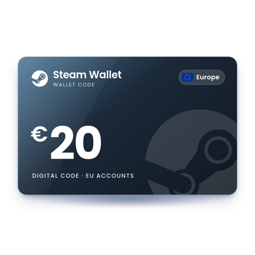 Steam Wallet €20 - Europe Store