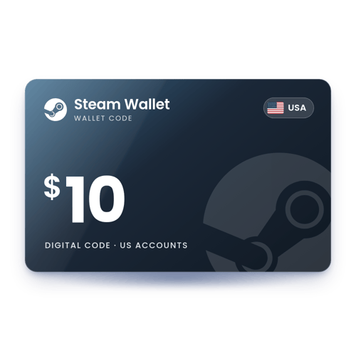 Steam Wallet $10 - USA Store
