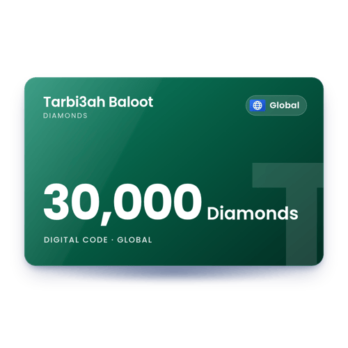Tarbi3ah Baloot 30,000 Diamonds - Global