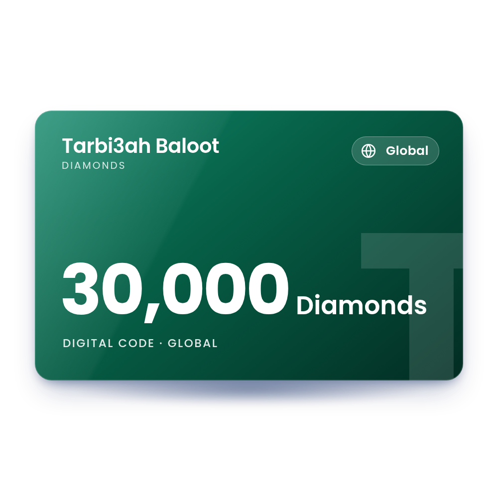 Tarbi3ah Baloot 30000 Diamonds