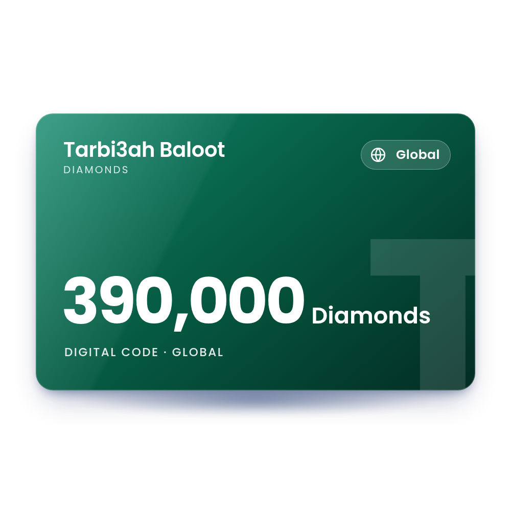 Tarbi3ah Baloot 390000 Diamonds