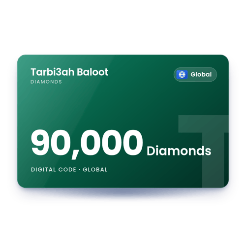 Tarbi3ah Baloot 90,000 Diamonds - Global