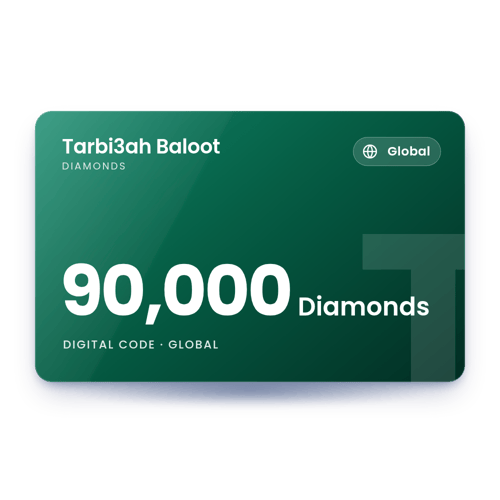 Tarbi3ah Baloot 90,000 Diamonds - Global