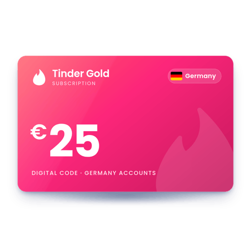 Tinder Gold €25 - Germany Store