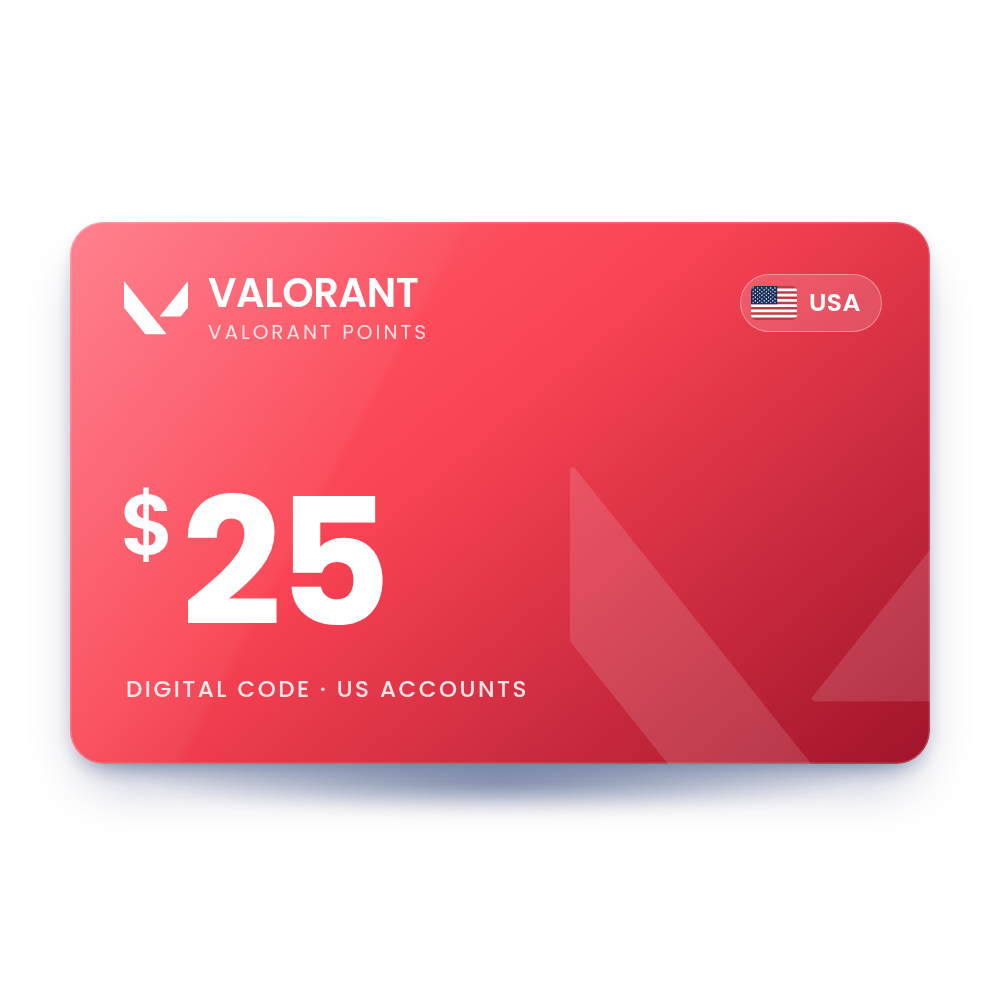 VALORANT Gift Card 25 USD (USA)