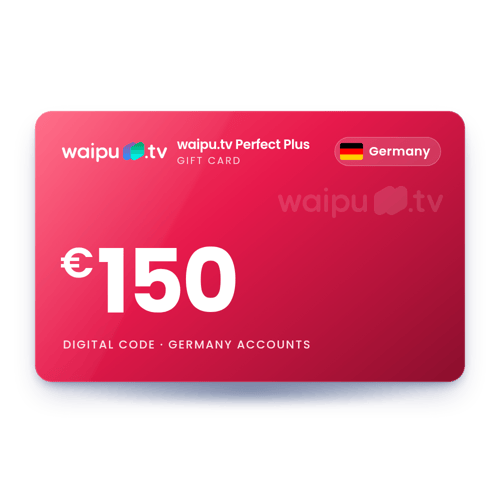 waipu.tv Perfect Plus Gift Card €150 - Germany Store