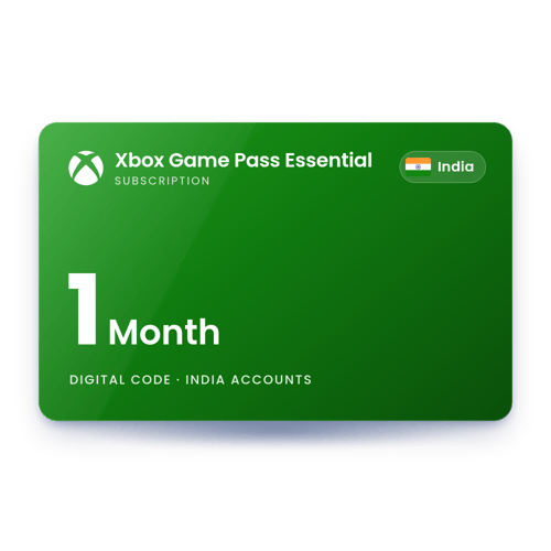 Xbox Game Pass Essential 1 Month - India Store