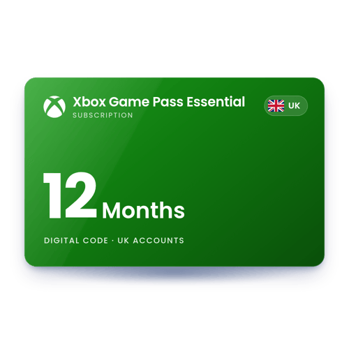 Xbox Game Pass Essential 12 Months - UK Store