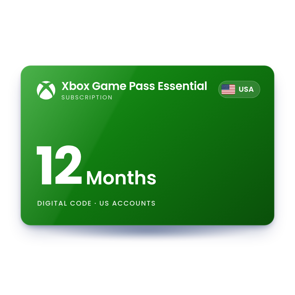Xbox Game Pass Essential 12 Months (USA)