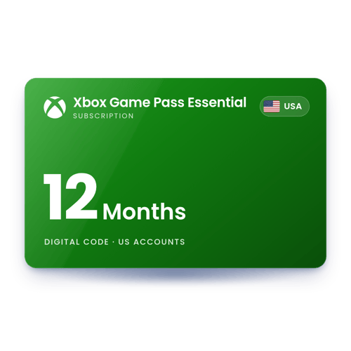 Xbox Game Pass Essential 12 Months - USA Store