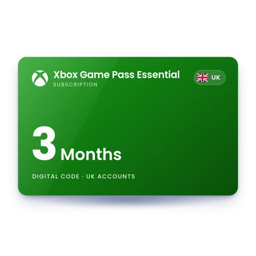 Xbox Game Pass Essential 3 Months - UK Store