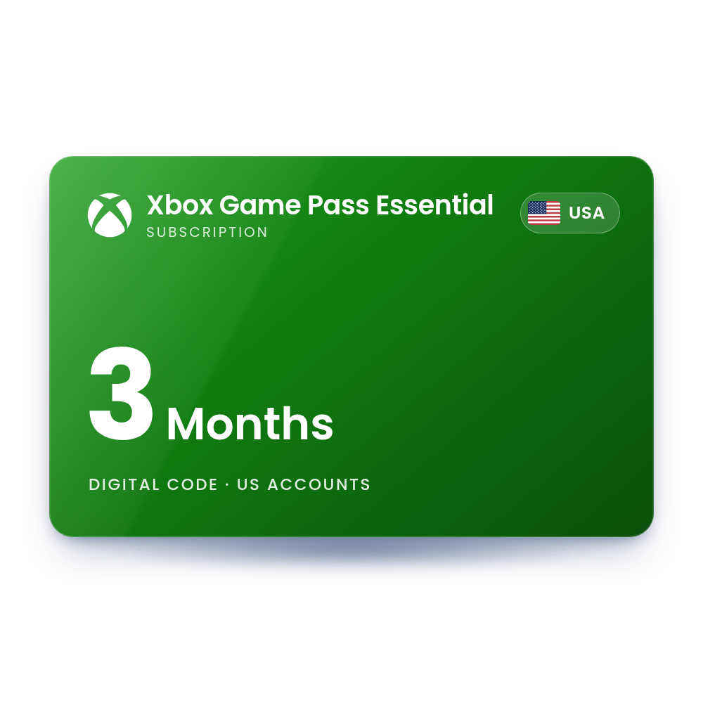 Xbox Game Pass Essential 3 Months (USA)