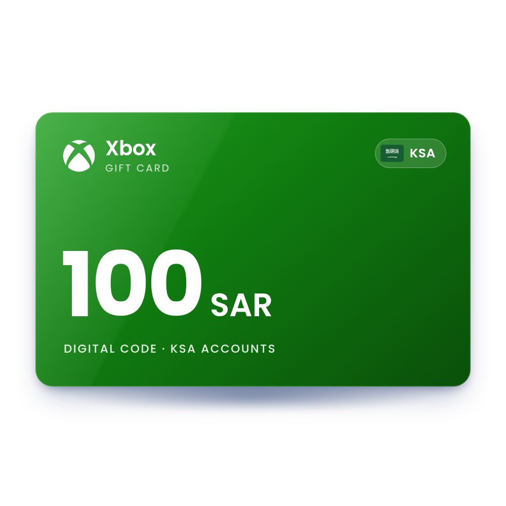 Xbox Gift Card 100 SAR (KSA)