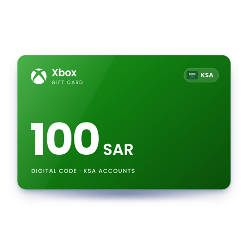 Xbox Gift Card 100 SAR - KSA Store