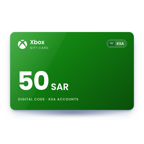 Xbox Gift Card 50 SAR - KSA Store