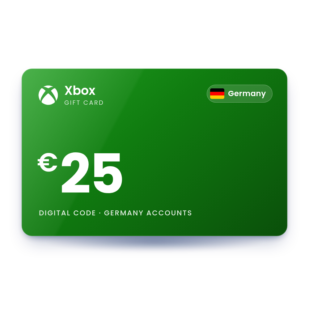 Xbox Gift Card 25 EUR (Germany)