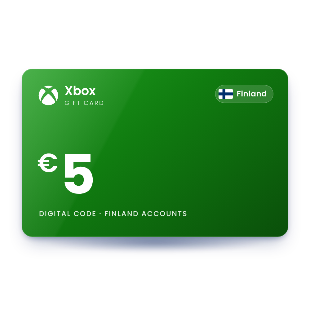 Xbox Gift Card 5 EUR (Finland)
