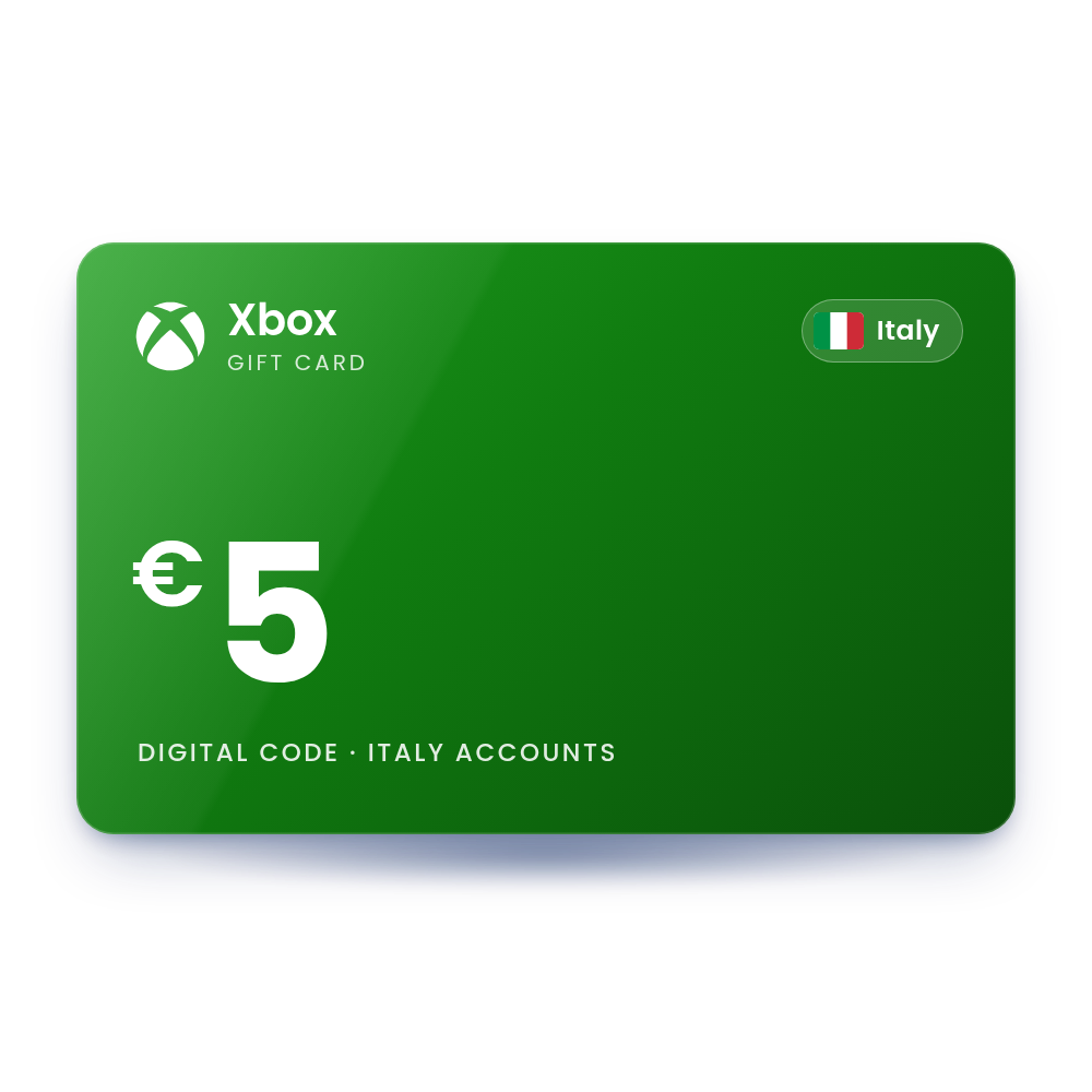 Xbox Gift Card 5 EUR (Italy)
