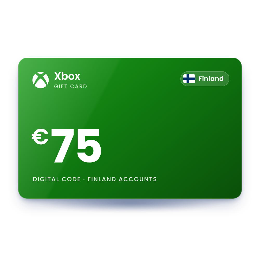 Xbox Gift Card 75 EUR (Finland)