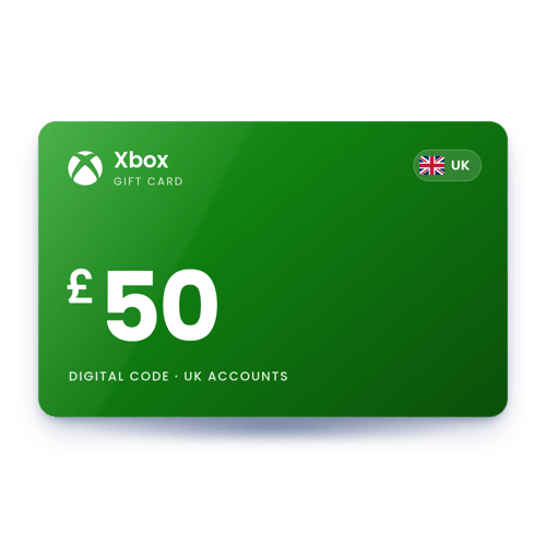 Xbox Gift Card £50 - UK Store