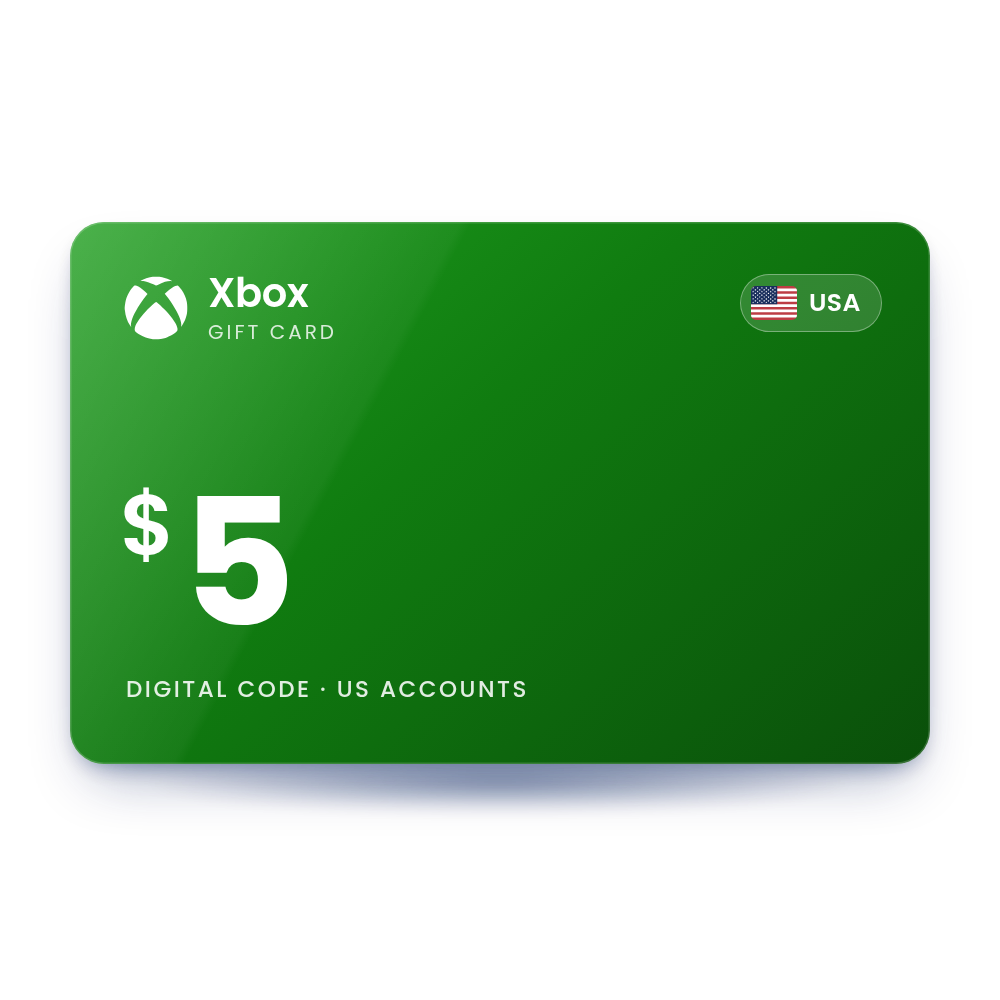 Xbox Gift Card 5 USD (USA)