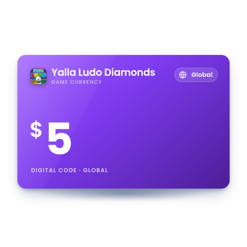 Yalla Ludo Diamonds 5 USD