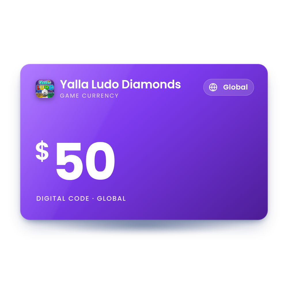 Yalla Ludo Diamonds 50 USD