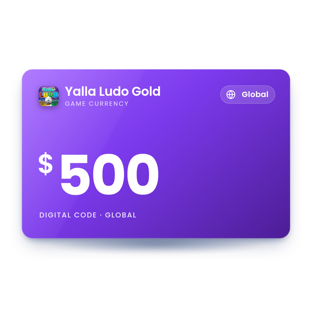 Yalla Ludo Gold 500 USD
