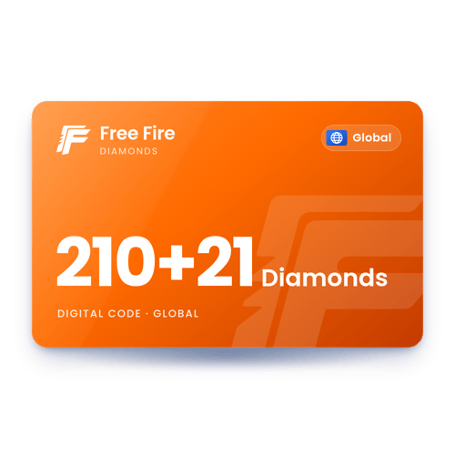 Free Fire 231 Diamonds - Global