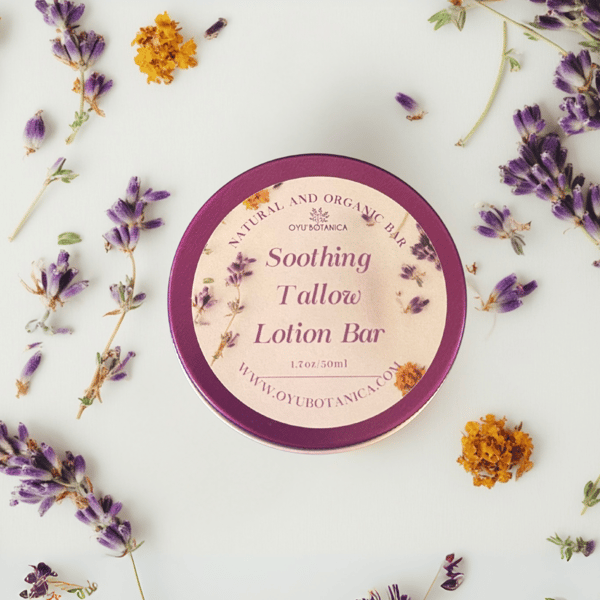 Handmade Nourishing Beef Tallow Lotion Bar 3