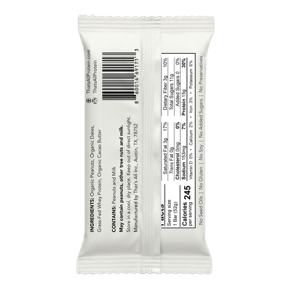 Peanut Protein Bar 5