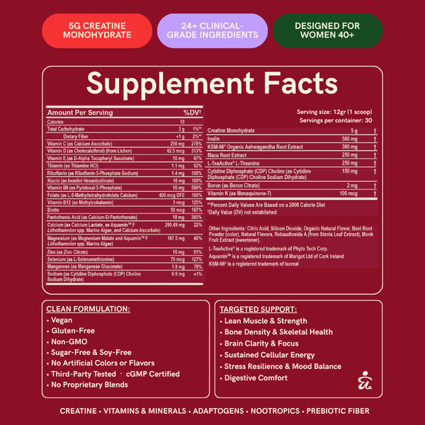 Creatine+ Daily Vitality Blend for Women 8