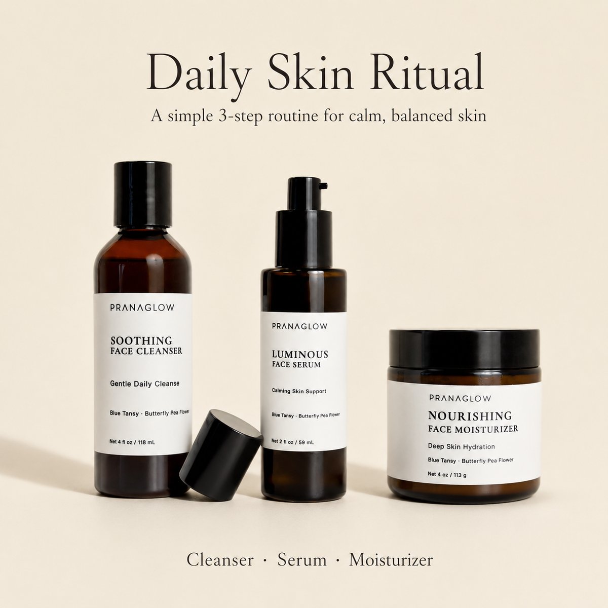 PranaGlow Daily Skin Ritual