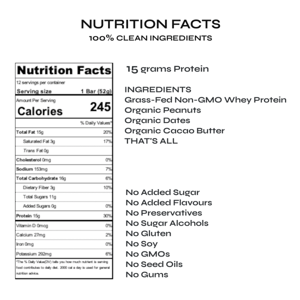 Peanut Protein Bar 4