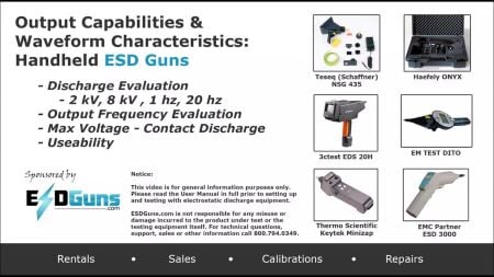 ESD Generator Comparison_ Output Capabilities and Waveform Characteristics