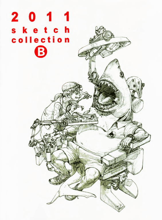 Kim Jung-Gi Sketchbook 2011 – B