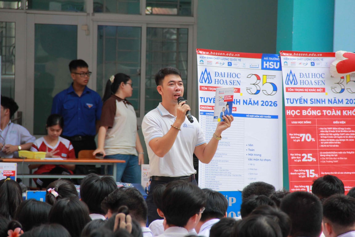 Chọn ngành không mông lung: HSU Tour đến với THPT Nam Kỳ Khởi Nghĩa