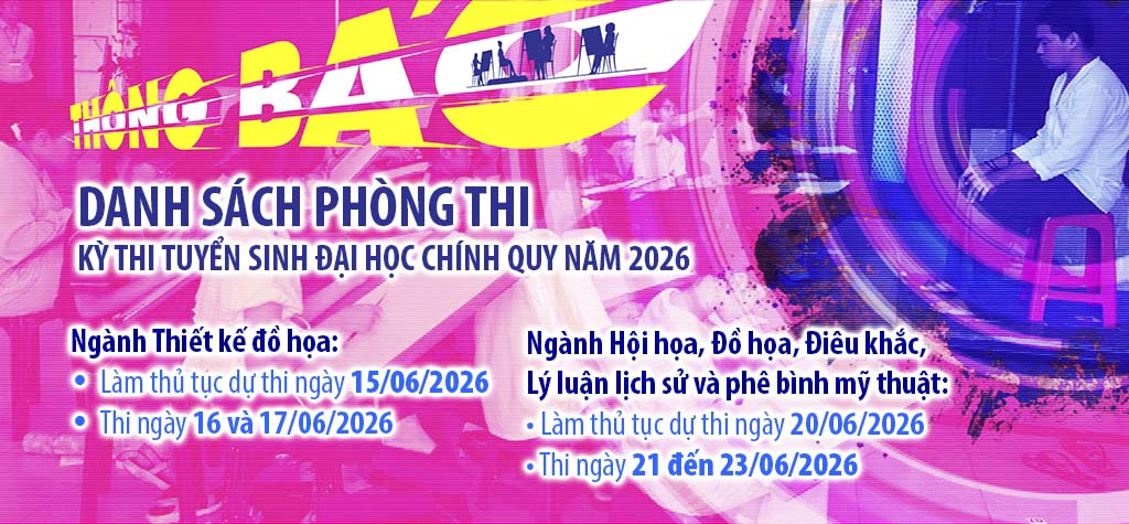 Thông báo danh sách phòng thi kỳ thi tuyển sinh đại học chính quy năm 2026