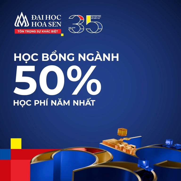5 ngành hot tại HSU: 2K8 được giảm 50% học phí cho năm nhất
