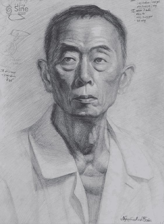 Bài học viên — Nguyễn Minh Toàn · Hình họa