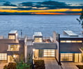 Preview of 56 Piles - Image 6: Dawn, Dusk, Nature, Outdoors, Red Sky, Sky, Sunrise, Sunset, Building, Housing, Hotel, Resort, roof deck, entry, town house.