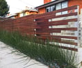 Preview of Arnstein Courtyard - Image 2: ipe fence, courtyard, concrete steps, concrete walls, bamboo.