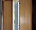 Preview of Bruckner Residence - Image 13: Door, Folding Door, concrete wall.