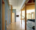 Preview of Bruckner Residence - Image 2: Flooring, Chair, Furniture, Wood, Floor, wood floor, structure wood, concrete wall.
